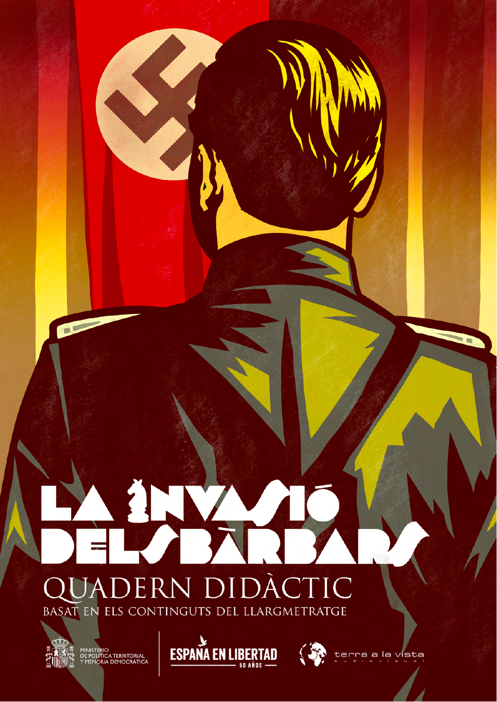 Portada del Quadern Didàctic de La invasió dels bàrbars